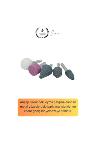 Premium 10 Parça Hobi Gravür Taşlama Ucu Mini Metal Ahşap Oyma Seti Parlatma Zımparalama Fırçalama