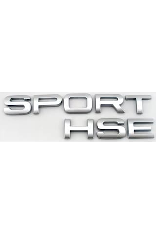 Range Rover Sport Hse Bagaj Yazısı Gümüş Renk Range Rover Sport Hse Trunk Emblem İn Silver Color Sporthsegumus