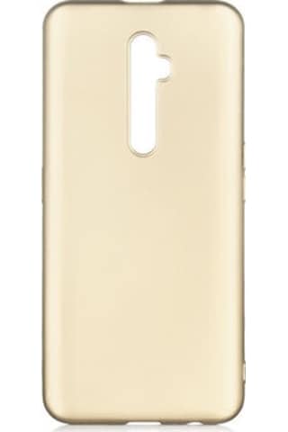 Oppo Reno 2z Kılıf Esnek Yapılı İnce Slim Silikon Kapak Ryc/premier Gold