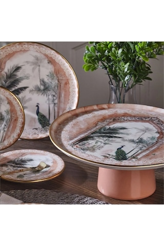 Fecra Peacock 19 Parça Sunum Ve Servis Seti