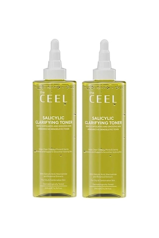 Salisilik Asit Tonik 2x200 Ml - Niacinamide, Sitrik Asit Ve Zinc Pca İçeren Yağ Dengeleyici Ve Gözenek Görünümü Dengeleyici Yüz Toniği, Yağlı Ve Karma Ciltler İçin