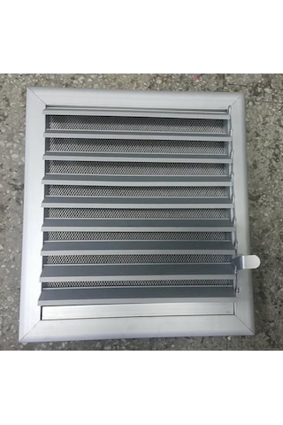 Banyo Wc Alüminyum Havalandırma Menfezi - Boşluğa Geçme Krom