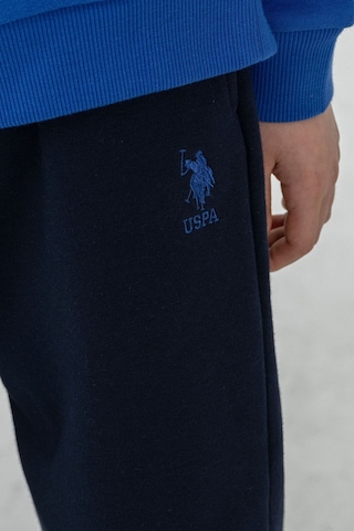 U.S. Polo Assn. Erkek Çocuk Nakışlı Mavi Uzun Kol Eşofman Takımı Us2627-c-v2 Us2627-c-v2