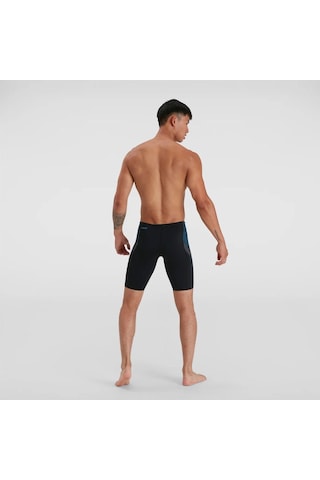 Speedo Tech Panel Jammer Erkek Yüzücü Mayosu Siyah