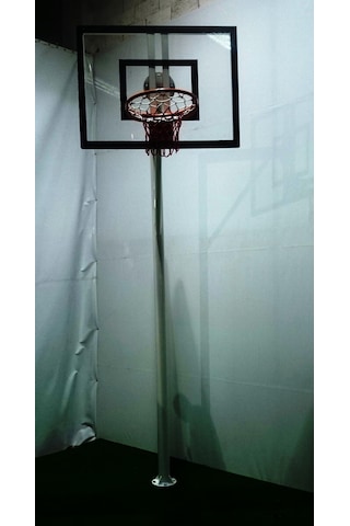 Adelinspor Basketbol Potası Sabit Çember 90x120 10 MM Cam Panya