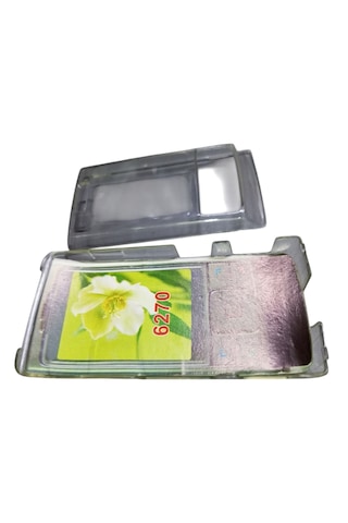 Nokia 6270 Uyumlu Telefon Koruyucu Şeffaf Mika Kapak -