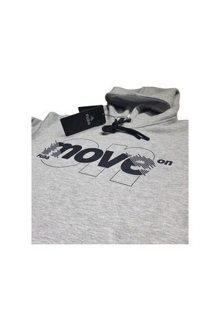 Fuba Kapşonlu Sweat Move Gri Gri