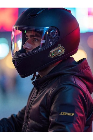 Y20 2x 1000m Telsiz Mesafeli Özellikli 2 Kişi Bağlantılı Bluetooth Kask Kulaklık Ekranlı Fenerli Motosiklet Interkom