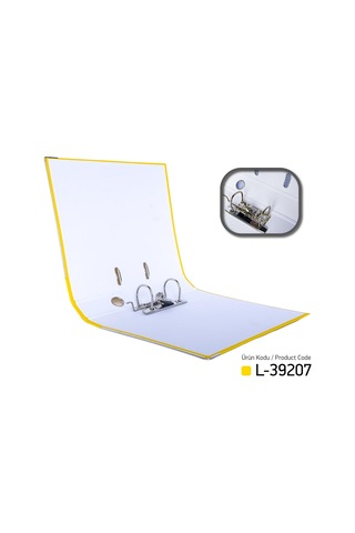 Laçin Klasör Sarı Dar 30 Adet 1 Koli