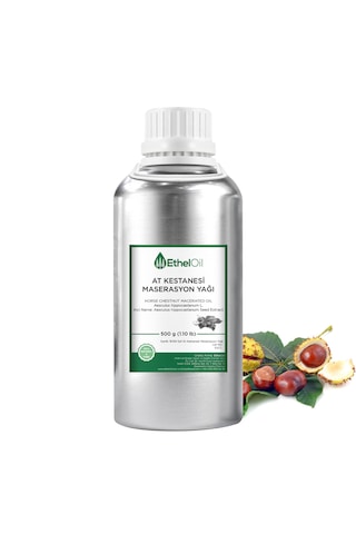 At Kestanesi Maserasyon Yağı - 500 Gr - %100 Saf Ve Doğal Maserasyon Yağ 500 G