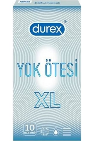 Durex Yok Ötesi XL Prezervatif 10 Adet