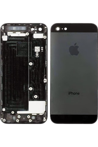 Senalstore Apple Uyumlu iPhone 5 Boş Kasa Kapak Uzay Grisi