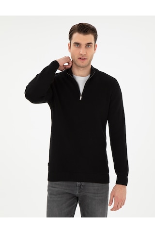 Pierre Cardin Erkek Siyah Kazak /triko 50297123-vr046 Siyah