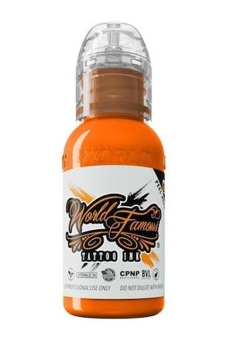Melek Orange - World Famous Ink Dövme Boyası - 1oz/30ml