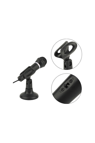 Yw-30 Masaüstü El Mikrofonu Kondenserli Tripod Ayaklı