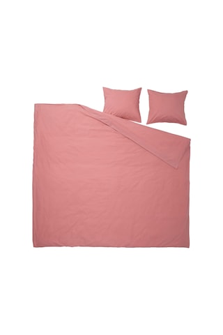 Ikea Angslılja Çift Kişilik Nevresim Takımı 220 X 240 Cm Ahududu Bordo