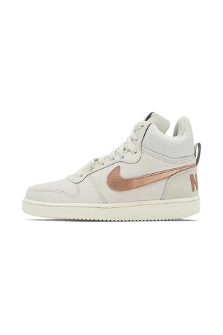 Nike Nıke Court Borough Mıd Premıum Kadın 844907-003 Krem