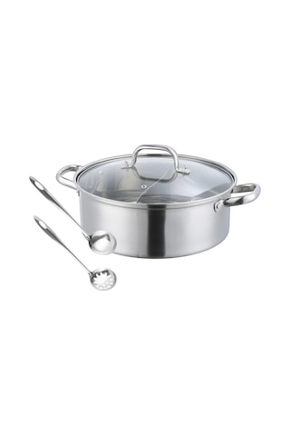 Suntek Shabu Shabu 2 Bölmeli Kapaklı Pişirici