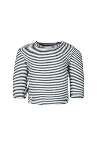 Organicera Organik Uzun Kollu Tshirt,Indıgo ((435388619) Çok Renkli