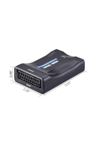 Bestechbilisim Alfais 4363 Hdmi To Scart Av Video Çevirici Skart Dönüştürücü Ad