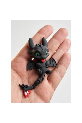 Toothless Anahtarlık Seti Siyah