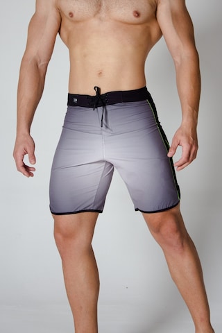 Pose I Down Rollyrace Npc Short Erkek Fizik Ve Deniz Şortu Gri