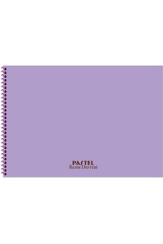 Keskin Color 35x50 20 Yaprak Spiralli Plastik Kapak Pastel Resim Defteri