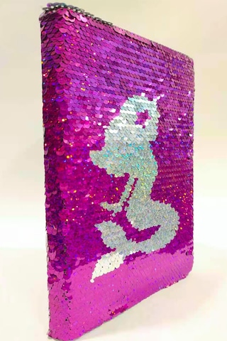 Mermaid Küçük Deniz Kızı Tasarım Pul İşlemeli Defter