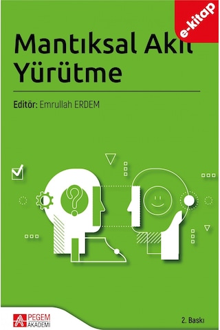 Mantıksal Akıl Yürütme E-kitap
