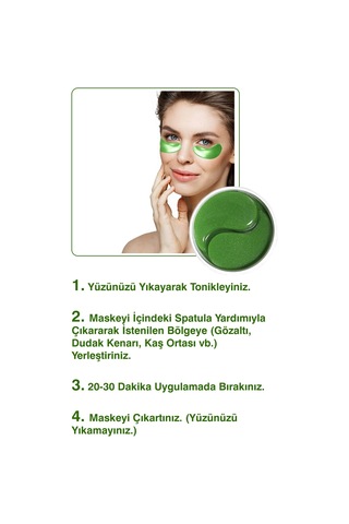 Beauty Eye Hyaluronic Mask 60Adet Hyaluronic Göz Alti Maskesi