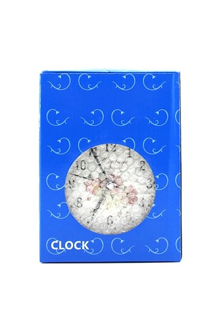 Twın Bell Alarm Clock Yuvarlak Masa Çalar Saat Metal Kasa Eskitme Desenli Pilli - Işıklı Çap: 10cm Bgc-52 Herhangi Bir Renk Gönderilir Bx40 Diğer