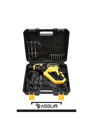 Assur 250W 2 Kademeli Bakır Sargılı Darbeli Kırıcı Delici Hilti - 1772