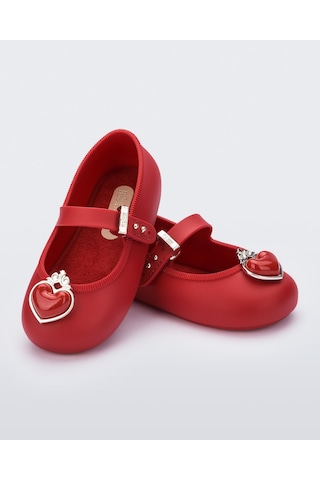 Mini Melissa Soft Ballerina Princess Kız Çocuk Ayakkabı 38098 Kırmızı