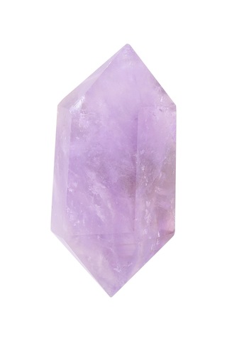 Kangvka Doğal Mor Kristal İki Uçlu Prisma 4-5 Cm - Bitki, Akvaryum Dekorasyonu, Masaaj Ve Kuyumculuk Malzemesi