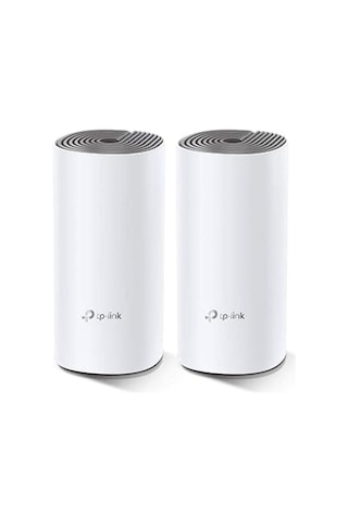 Tp-link Deco E4 2-pack , Ac1200 Mbps, Dual-band, 10/100mbps Portları, 100 Cihaza Kadar Bağlanılabi