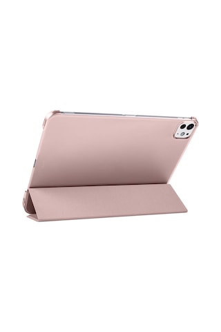 Apple Uyumlu iPad Pro 11 2025 M5 Zore Smart Cover Kalem Bölmeli Standlı 1-1 Kılıf Kapaklı Kılıf