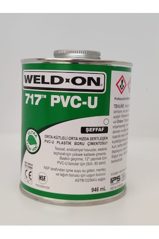 Pvc Yapıştırıcısı Weld-on 1000 Gr