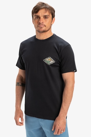 Quiksilver Evo Future İslands Erkek Tişört SIYAH