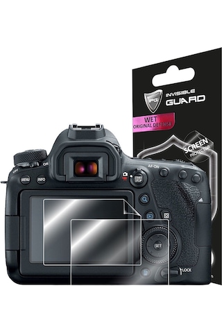 Ipg Canon EOS 6D Mark II Uyumlu 0.15 MM Ekran Koruyucu 2'li