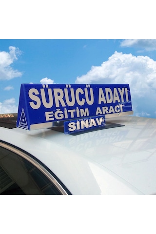 Sürücü Adayı Tepeliği + Eğitim Aracı + Sınav Aracı + Mıknatıslı