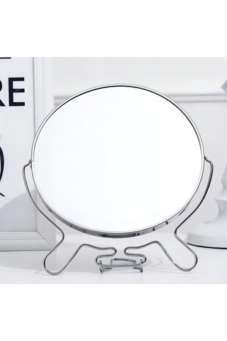 Taşınabilir 6 İnç 2 Yönlü Büyüteçli Makyaj Aynası B Diğer