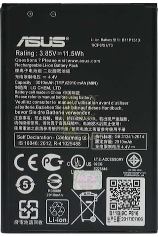 ZENFONE GO TV Batarya ZB551KL Uyumlu Batarya C11P1510 - 3010 mAh