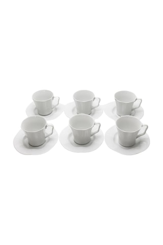 Kütahya Porselen Nil 6 Lı Çay Fincanı Seti