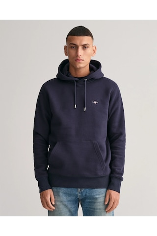 Gant Erkek Regular Fit Kapüşonlu Sweatshirt-lacivert Lacivert