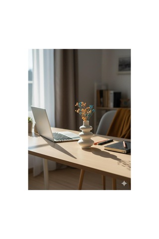Minimalist Dekoratif Vazo Modern El Yapımı Hediyelik