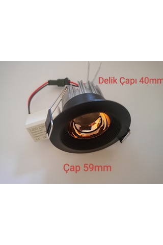 12v Mini Led Spot 5w -gün Işığı - Karavan Tekne Araç 12 Volt