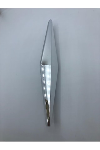 Plastik, 20 Cm Krom Kaplama Çivili Klapa 4 Adet