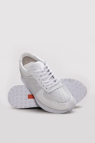 Fast Step Hakiki Deri Erkek Casual Ayakkabı 951ma557 Beyaz