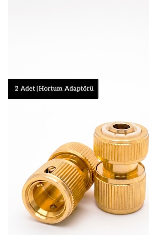 Car-fil Alüminyum Hortum Adaptör Seti Dişi, Erkek Ve Hortum Ucu Bağlantılı 1/2"