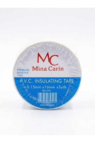Mc Mina Carin 10'lu Set Pvc İzole Elektrik Bandı Renkli